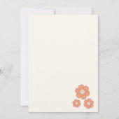 レトログルーヴィーハウスウォーミングパーティー 招待状 (裏面)