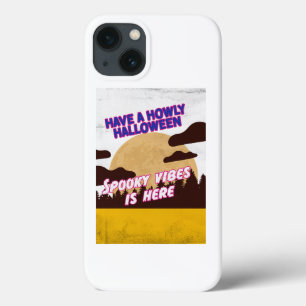 レトログルーヴィーハロウィーンビ不気味ベス iPhone 13ケース