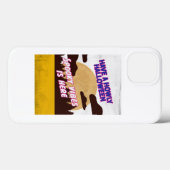 レトログルーヴィーハロウィーンビ不気味ベス Case-Mate iPhoneケース (裏面 (横))