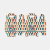 レトログルーヴィーホリー幾何すてきクリスマスツリー フェイバーボックス (折り畳みなし)