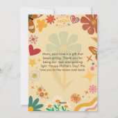 レトログルーヴィーマザーズデイカード シーズンカード (裏面)