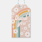 レトログルーヴィーワンボホファースト誕生日 ギフトタグ (正面)