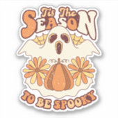 レトログルーヴィ不気味シーズンハロウィーン シール (正面)