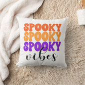 レトログルーヴィ不気味ビベスヴィンテージハロウィーン クッション (ブランケット)