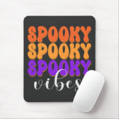 レトログルーヴィ不気味ビーブハロウィーン マウスパッド (マウス)