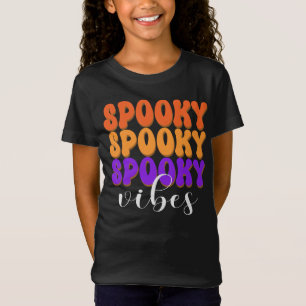 レトログルーヴィ不気味ビーブハロウィーン Tシャツ