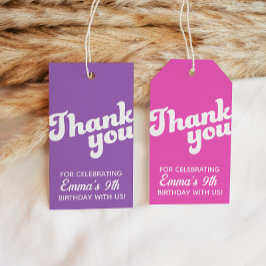 レトログルーヴィ誕生日サンキューギフトラベル ギフトタグ