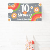 レトログルーヴィ10誕生日 横断幕 (インサイチュ)