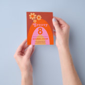 レトログルーヴィ8thバースデーパーティー予算 チラシ (手)