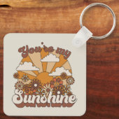 レトログルーヴィ |あなたは私のサンシャイン キーホルダー (裏面)