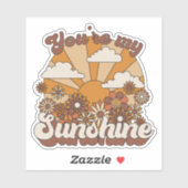 レトログルーヴィ |あなたは私のサンシャイン シール (シート)