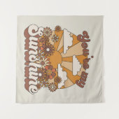 レトログルーヴィ |あなたは私のサンシャイン タペストリー (正面(横))