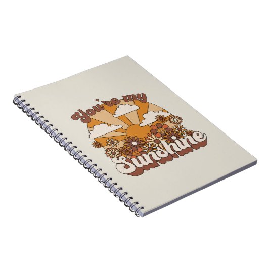 レトログルーヴィ |あなたは私のサンシャイン ノートブック (右側)