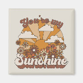 レトログルーヴィ |あなたは私のサンシャイン マグネット (正面)