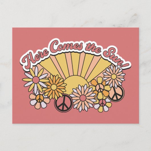 レトログルーヴィ |日来ヴィンテージ図 ポストカード (正面)