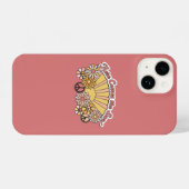 レトログルーヴィ |日来ヴィンテージ図 iPhoneケース (裏面横)