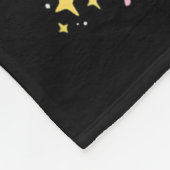 レトログルーヴ医療イスタントスクワッドバニー耳花 フリースブランケット (角)