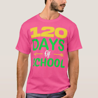 レトログルーヴ120 / 120日の学校学の Tシャツ