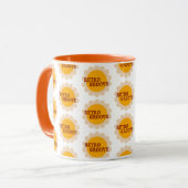 レトログルーヴ コーヒーマグ マグカップ (正面左)