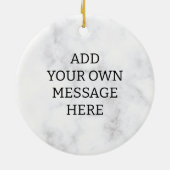 レトログレイフローラリースイースターオーナメント セラミックオーナメント (裏面)