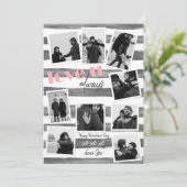 レトログレカスタムー9カップル写真"love u always" シーズンカード (スタンド正面)