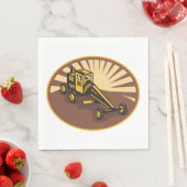 レトログレーダー スタンダードランチョンナプキン (インサイチュ)