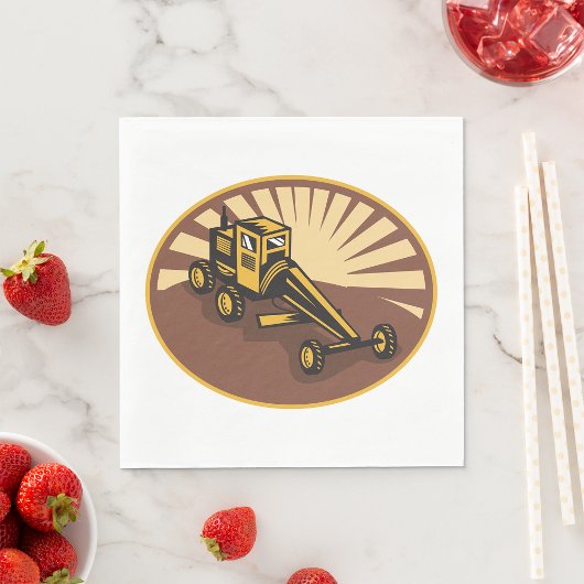 レトログレーダー スタンダードランチョンナプキン