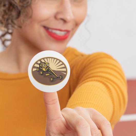 レトログレーダー ラウンドシール