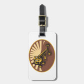 レトログレーダー ラゲッジタグ (正面縦)