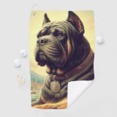 レトロケインコ絵を描ルソ ゴルフタオル (インサイチュ)