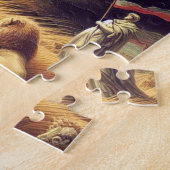 レトロケインコ絵を描ルソ ジグソーパズル (側面)