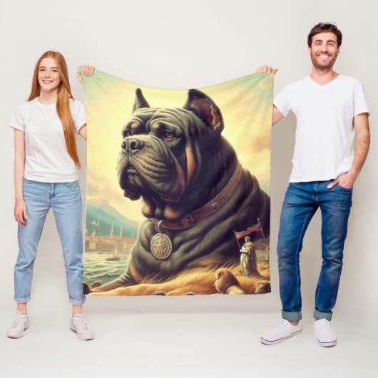 レトロケインコ絵を描ルソ フリースブランケット (インサイチュ)