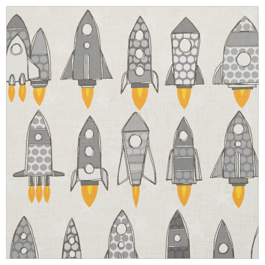 レトロケットモノラル ファブリック (見本)