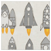レトロケットモノラル ファブリック (クローズアップ)