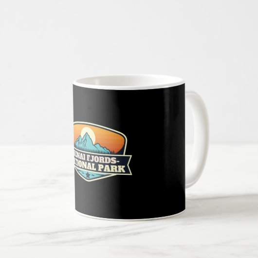 レトロケナイ�フィヨルド山の精霊 コーヒーマグカップ (正面右)