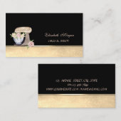 レトロケーキミキサー《写真》ぼけ味スイーツベーカリー 名刺 (正面/裏面)