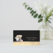 レトロケーキミキサー《写真》ぼけ味スイーツベーカリー 名刺 (スタンド正面)