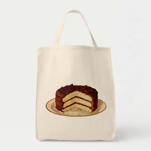 レトロケーキ トートバッグ (正面)