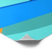 レトロゲイカップルプリント、バリューポスター紙（マット） ポスター (角)