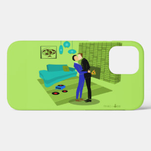 レトロゲイカップル愛のiPhone / iPadケース iPhone 12ケース