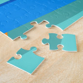 レトロゲイカップル視聴TVパズル ジグソーパズル (側面)