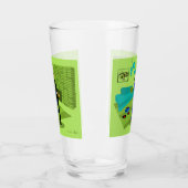 レトロゲイカップルinラブ タンブラーグラス (左)