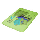 レトロゲイカップルinラブ バスマット (アングル)