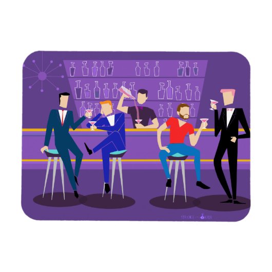 レトロゲイバー可撓磁石 マグネット (横)