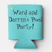 レトロゲイプールパーティークーラーボックス 缶クーラー (裏面)