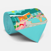 レトロゲイプールパーティーネクタイ ネクタイ (ロール)