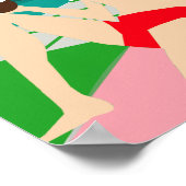 レトロゲイプールパーティーポスター ポスター (角)