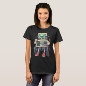 レトロゲーマーおもしろレトロゲームコントローラー Tシャツ (正面フル)