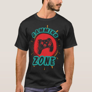 レトロゲーマーアート – ヴィンテージゲーミングコントローラー Tシャツ