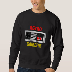 レトロゲーマーコンソール スウェットシャツ